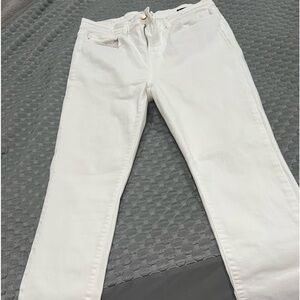 Judy Blue skinny leg white jeans